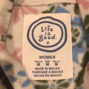 Life is Good microfleece hoodie